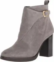 Cole Haan Harrington Grand Riding Booties $220 Suede Storm Cloud (Grey) US 10 B