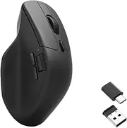 Keychron M6 Bluetooth Wireless USB Dual Scroll Mouse Black