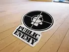 Public Enemy Target Floor Mat Modern Area Accent Wool Carpet Living Room Rugs