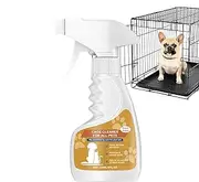 Dog Odor Eliminator Spray - 120ml Long Lasting Cage Cleaner | Animal Cage Cleaner, Long Lasting Cage Cleaner, Refreshing Deodorizing Spray Pet Supplies for Pets, Home, Cages