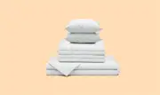 Emma King Single Bamboo White Bedding Set