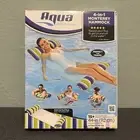 ☀️ Aqua Inflatable Monterey 4-In-1 Hammock Pool Float, HTF Green & Blue Stripe