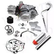 125cc Semi Auto Engine Motor + Reverse +Exhaust + Wiring for TRX90X ATC110 Buggy