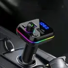 Auto Car Accessories Bluetooth FM Transmitter MP3 Adapter USB Fast Charger Trims