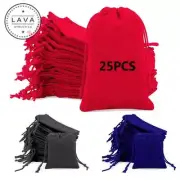 Jewelry Pouches Velvet Gift Bags Wedding Favors Party Drawstring Pouch Storage