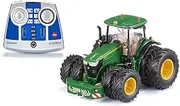 siku 6736, John Deere 7290R Tractor, Includes Remote Control Module, Green, Metal/Plastic, 1:32, Remote Controlled, Control with App via Bluetooth, Removable Double Tyres