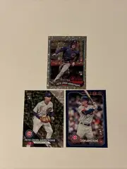 PETE CROW-ARMSTRONG 2024 TOPPS 3 CARD LOT ROOKIE CUBS MEGA BOX #89B2-5 FLAGSHIP