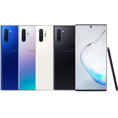 New Unlocked Smartphone Samsung Galaxy Note10+ - 256 GB - Black/White/Multicolor