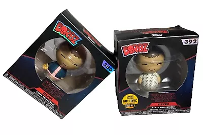 Funko Dorbz Vinyl: Stranger Things - Eleven Lot Of 2 #386 #392 Minor Box Damage