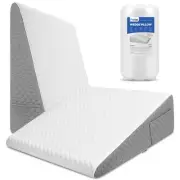 7.5" Wedge Pillow for Sleeping Bed Wedge Pillow for After Surgery Triangle El...