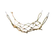 Small Pet Toy Perch Net Hamster Squirrel Swing Hemp Rope Climbing Mesh (30 * 20)