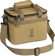 DOD CL1-918-TN/BK/BK/KH/BL Soft Cooler Bag (4) 4L 6 Can Sizes, Extra Thick Insulation, Soft Cooler Bag, Compact, Lightweight, Easy to Handle