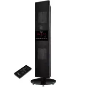 Dual Zone Oscillating Ceramic Heater with Adjustable Thermostat & Remote Control