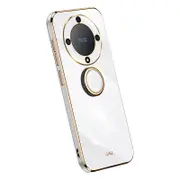 XINLI For Honor Magic5 Lite 5G/X9a 5G Ring Kickstand Electroplating Phone Case TPU Phone Cover