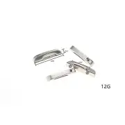 Metal Door Handle Metal Hinge Set for 1:10 Trx-4 G500 G63 BRONCO RC4WD RC Car