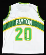 Gary Payton Signed Jersey with JSA COASeattle Supersonics
