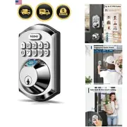Fingerprint Door Lock Keyless Entry Smart Lock Auto Lock Satin Nickel