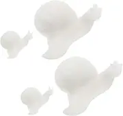 HAWILLOSCH Epoxy Resin Moulds Snail Accessories for Micro Landscape Ornament Sets