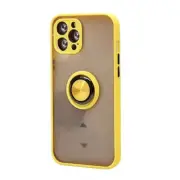 NEW Tuff Slim Armor Hybrid Ring Stand Case for Apple iPhone 11 Pro Max (Yellow)
