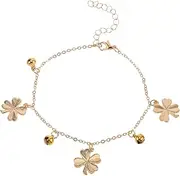 ANDRESLAD Irish Day Anklet Jewelry for Decoration Jewelry Anklets Decorative Anklet Adjustable Decor Anklet Decor Delicate Anklet Bracelets Ankle Jewelry Women Decor Alloy Golden