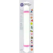 Wilton 9" Non-Stick Fondant Rolling Pin Gum-Paste Baking Roller Stick White