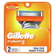 Gillette Fusion 5 Razor Replacement Head Precision Trimmer 2 Cartridges 6 Pack