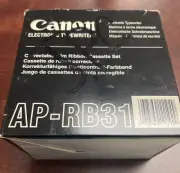 Canon AP-RB31 Correctable Film Ribbon Cassette Set (For Electronic Typewriter)