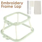 Adjustable Embroidery Frame Lap Stand Versatile Needlework Lap Stand for Craft ༊