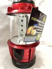 LANTERN Portable 12 Bulb LED Battery Operated Camping Light Lamp Home Emergency