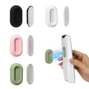 Magnetic Remote Control Holder Wall Mount - 4 Pcs No Drill Self Multicolored