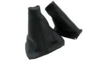 Manual & Brake Boot Leather Synthetic for Discovery 200 300 TDI TD5 95-04 Black