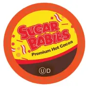 Sugar Babies Caramel Flavored Hot Chocolate Pods, Compatible with 2.0 K-Cup B...