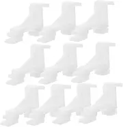 CIYODO 10pcs Freezer Shelf Clip Support for Refrigerator and Freezer Organization Efficiently Fixes Easy Installation for Better Storage