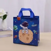 12pcs Astronaut Theme Non Woven Gift Packaging Bag Galaxy Outer Space Multi Size