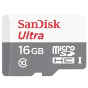Sandisk Ultra 16GB MicroSD Memory Card works with Dash Cams and Trail Cameras