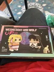 Wednesday And Enid Wolf Girl Adda Party 305 Pieces Figure Building New
