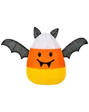 National Tree Company 27 Pre-Lit Candy Corn Bat