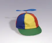 Adult Propeller Beanie Hat Clown Costume Baseball Helicopter Copter Cap