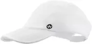 WANDER Folding Baseball Cap UPF 50+ Sun Protection Mesh Running Golf White