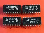 K561RU2A analoge CD4061, CD4061A IC/Microchip USSR 20 pcs