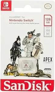 [SanDisk] 128GB microSDXC UHS-I Card for Nintendo Switch Apex Legends