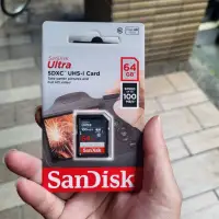 在飛比找蝦皮購物優惠-SanDisk Ultra SDXC 64GB 64G 10