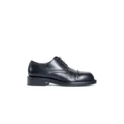 [ANN DEMEULEMEESTER] Dex Pintuck Derby Shoes Black