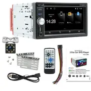 Car DVD Player Double Din Stereo Radio For Carplay 6.2in Bluetooth FM USB AUX (for: Subaru)