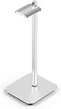 Headset Stand Headset Holder Aluminum Alloy Headphone Holder Creative Headset Hanger Cost-Effective Good-Looking Earphone Holder Desktop Headset Holder (Color : Silver)