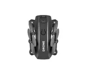 Mini Folding Uav Four Axis Vehicle Remote Control Aircraft Toys - Black