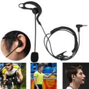 Referee Judge Earhook Earphone Headset Mic for V6 V4 Motorcycle Intercom BT