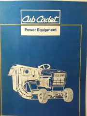 Cub Cadet Lawn Tractor 1320 Parts Manual MTD Riding Mower Garden