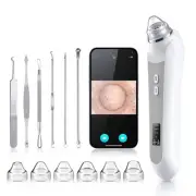 Blackhead Remover Vacuum, Black Head Remover for Face with Camera, Pore Vacuu...