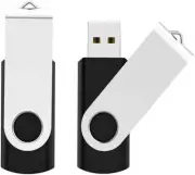 2GB USB Flash Drives USB 2.0 Memory Stick Fold Storage Thumb Drive Pen Swivel De